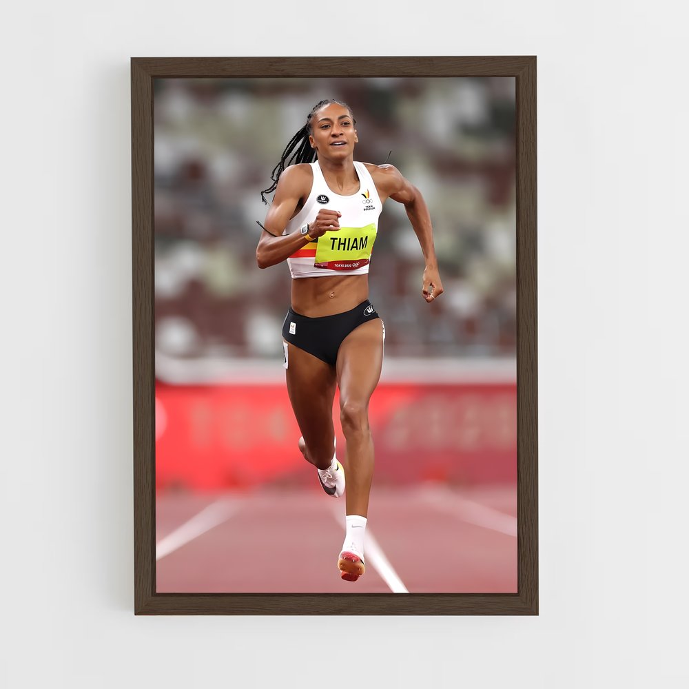 Poster Sprint Éblouissant – affiche Athlétisme (vue 5)